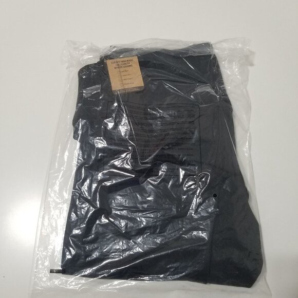 NWT VS PINK Active Ultimate Varsity High Waist Full Length Winter Leggings Black - Picture 9 of 9